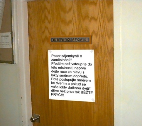 Konkurz na asistentku