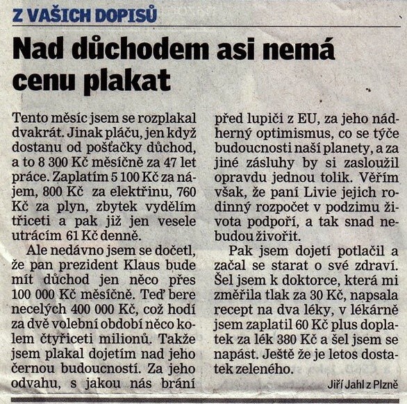 Dchod - lnek