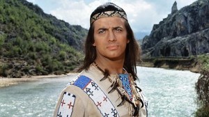 Pierre Brice jako Vinnetou 3